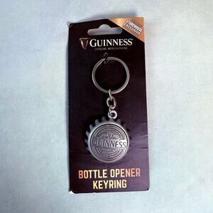 NWT Guinness Official Merch Dublin Storehouse Exclusive Bottle Opener Keychain